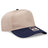OTTO CAP 5 Panel Mid Profile Baseball Cap OTTO 31 - 069 Nvy/Kha OSFM - Adult Caps