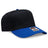 OTTO CAP 5 Panel Mid Profile Baseball Cap OTTO 31 - 069 Royal/Black OSFM - Adult Caps
