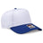 OTTO CAP 5 Panel Mid Profile Baseball Cap OTTO 31 - 069 Ryl/Wht OSFM - Adult Caps