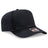 OTTO CAP 5 Panel Mid Profile Baseball Cap OTTO 31 - 2 Black OSFM - Adult Hats