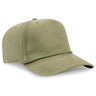 OTTO CAP 5 Panel Mid Profile Baseball Cap OTTO 31 - 2 Ol. Green OSFM - Adult Hats