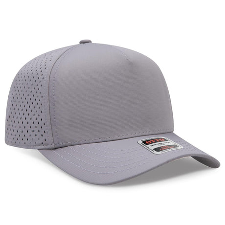 OTTO CAP 5 Panel Mid Profile Baseball Cap OTTO 31 - 4 Gray OSFM - Adult Hats