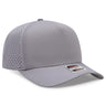 OTTO CAP 5 Panel Mid Profile Baseball Cap OTTO 31 - 4 Gray OSFM - Adult Hats
