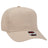 OTTO CAP 5 Panel Mid Profile Baseball Cap OTTO 31 - 538 Khaki OSFM - Adult Hats