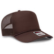 OTTO CAP 5 Panel Mid Profile Baseball Cap OTTO 32 - 2 Dk. Brown OSFM - Adult