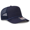 OTTO CAP 5 Panel Mid Profile Baseball Cap OTTO 32 - 2 Navy OSFM - Adult