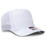 OTTO CAP 5 Panel Mid Profile Baseball Cap OTTO 32 - 2 White OSFM - Adult