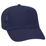 OTTO CAP 5 Panel Mid Profile Mesh Back Trucker Hat OTTO 32 - 1104 Navy OSFM - Adult Hats