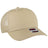 OTTO CAP 5 Panel Mid Profile Mesh Back Trucker Hat OTTO 32 - 285 Khaki Young Adult Hats