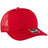 OTTO CAP 5 Panel Mid Profile Mesh Back Trucker Hat OTTO 32 - 285 Red Young Adult Hats