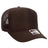 OTTO CAP 5 Panel Mid Profile Mesh Back Trucker Hat OTTO 32 - 467 Brown OSFM - Adult Hats