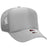 OTTO CAP 5 Panel Mid Profile Mesh Back Trucker Hat OTTO 32 - 467 Gray OSFM - Adult Hats