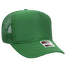 OTTO CAP 5 Panel Mid Profile Mesh Back Trucker Hat OTTO 32 - 467 Kelly OSFM - Adult Hats