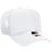 OTTO CAP 5 Panel Mid Profile Mesh Back Trucker Hat OTTO 32 - 467 White OSFM - Adult Hats