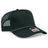 OTTO CAP 5 Panel Mid Profile Mesh Back Trucker Hat OTTO 39 - 071 Dk. Green OSFM - Adult Caps