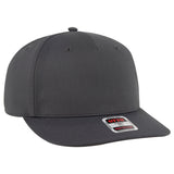 OTTO CAP 5 Panel Pro Style Baseball Cap OTTO 9305 - 1 Char. Gray OSFM - Adult Hats