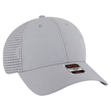 OTTO CAP 6 Panel Low Profile Baseball Cap OTTO 19 - 1275 Gray OSFM - Adult Hats