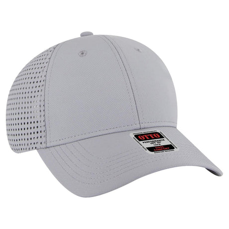 OTTO CAP 6 Panel Low Profile Baseball Cap OTTO 19 - 1275 Gray OSFM - Adult Hats