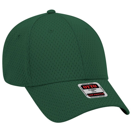 OTTO CAP 6 Panel Low Profile Baseball Cap OTTO 19 - 366 Dk. Green OSFM - Adult Hats