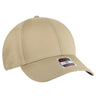 OTTO CAP 6 Panel Low Profile Baseball Cap OTTO 19 - 536 Khaki OSFM - Adult Hats