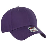OTTO CAP 6 Panel Low Profile Baseball Cap OTTO 19 - 536 Purple OSFM - Adult Hats