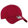 OTTO CAP 6 Panel Low Profile Baseball Cap OTTO 19 - 536 Red OSFM - Adult Hats