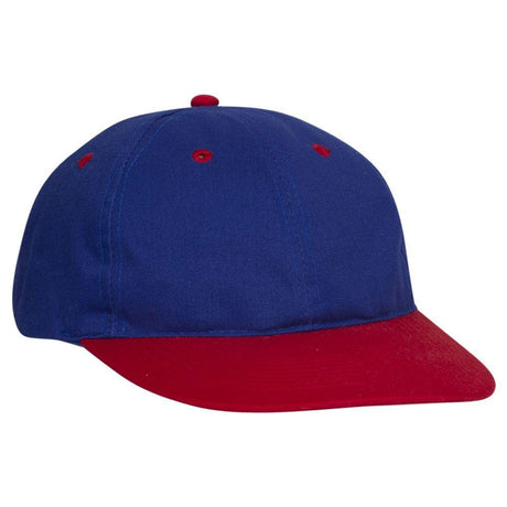 OTTO CAP 6 Panel Low Profile Baseball Cap OTTO 25 - 023 Red/Ryl OSFM - Adult Hats