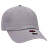 OTTO CAP 6 Panel Low Profile Dad Hat OTTO 18 - 1225 Gray OSFM - Adult Hats