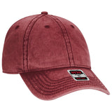 OTTO CAP 6 Panel Low Profile Dad Hat OTTO 18 - 1248 Maroon OSFM - Adult Hats