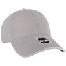 OTTO CAP 6 Panel Low Profile Dad Hat OTTO 18 - 1322 Gray OSFM - Adult Hats