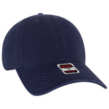 OTTO CAP 6 Panel Low Profile Dad Hat OTTO 18 - 1322 Navy OSFM - Adult Hats