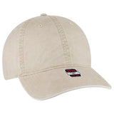 OTTO CAP 6 Panel Low Profile Dad Hat OTTO 18 - 201 Khaki OSFM - Adult Hats