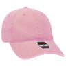 OTTO CAP 6 Panel Low Profile Dad Hat OTTO 18 - 202 Pink OSFM - Adult Hats
