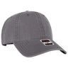OTTO CAP 6 Panel Low Profile Dad Hat OTTO 18 - 3 Char. Gray OSFM - Adult Hats