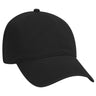 OTTO CAP 6 Panel Low Profile Dad Hat OTTO 18 - 692 Black OSFM - Adult Hats