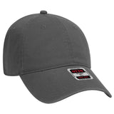 OTTO CAP 6 Panel Low Profile Dad Hat OTTO 18 - 692 Char. Gray OSFM - Adult Hats