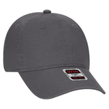 OTTO CAP 6 Panel Low Profile Dad Hat OTTO 18 - 692 Char. Gray Young Adult Hats
