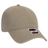 OTTO CAP 6 Panel Low Profile Dad Hat OTTO 18 - 692 Dk. Khaki OSFM - Adult Hats