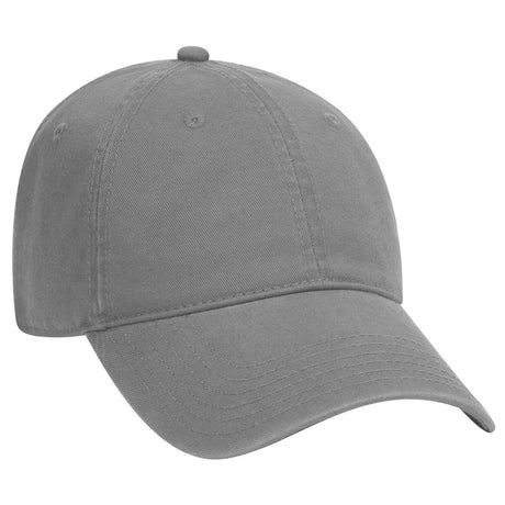 OTTO CAP 6 Panel Low Profile Dad Hat OTTO 18 - 692 Gray OSFM - Adult Hats
