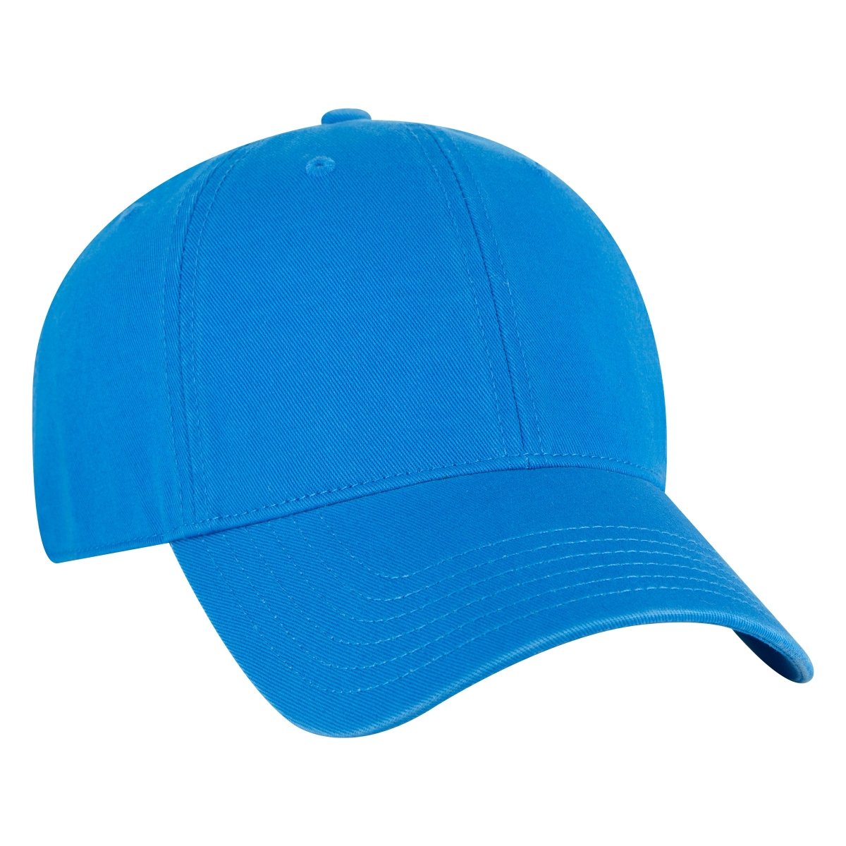 OTTO CAP 6 Panel Low Profile Dad Hat OTTO 18 - 692 Lake Blue OSFM - Adult Hats