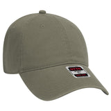OTTO CAP 6 Panel Low Profile Dad Hat OTTO 18 - 692 Ol. Green OSFM - Adult Hats