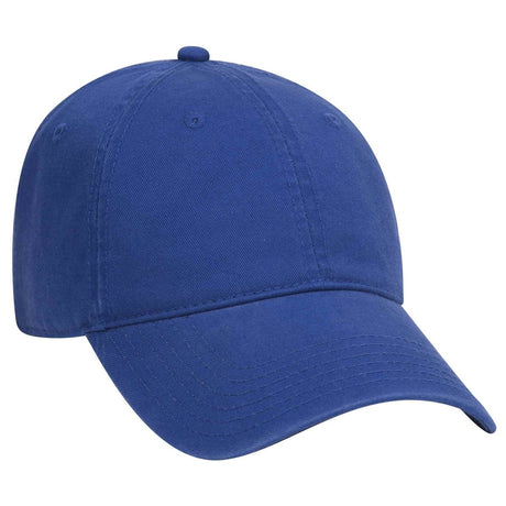 OTTO CAP 6 Panel Low Profile Dad Hat OTTO 18 - 692 Royal OSFM - Adult Hats