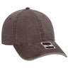 OTTO CAP 6 Panel Low Profile Dad Hat OTTO 18 - 711 Dk. Brown OSFM - Adult Hats