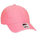 OTTO CAP 6 Panel Low Profile Dad Hat OTTO 18 - 711 Pink OSFM - Adult Hats