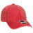 OTTO CAP 6 Panel Low Profile Dad Hat OTTO 18 - 711 Red OSFM - Adult Hats
