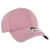 OTTO CAP 6 Panel Low Profile Dad Hat OTTO 18 - 772 Dusty Rose OSFM - Adult Hats