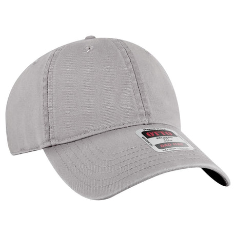 OTTO CAP 6 Panel Low Profile Dad Hat OTTO 18 - 772 Gray OSFM - Adult Hats