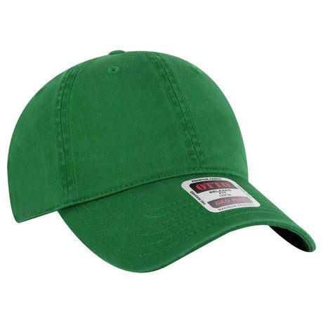 OTTO CAP 6 Panel Low Profile Dad Hat OTTO 18 - 772 Kelly OSFM - Adult Hats