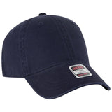 OTTO CAP 6 Panel Low Profile Dad Hat OTTO 18 - 772 Navy Young Adult Hats