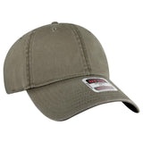 OTTO CAP 6 Panel Low Profile Dad Hat OTTO 18 - 772 Ol. Green OSFM - Adult Hats